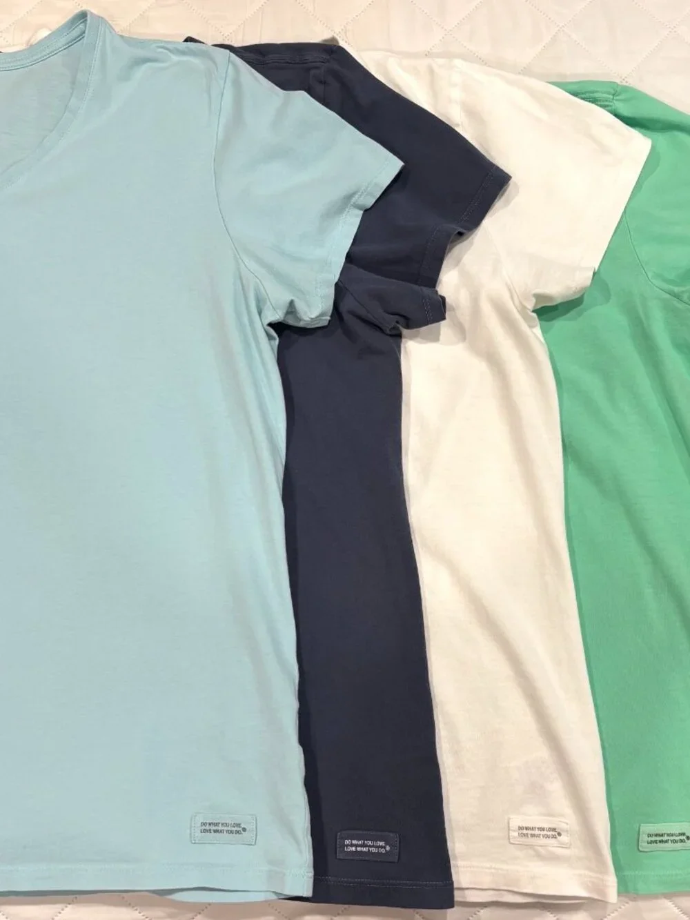 LIG Women's Crusher-Lite T-Shirt | Solid Green, V-Neck, Short Sleeve | XL - Picture 6 of 6
